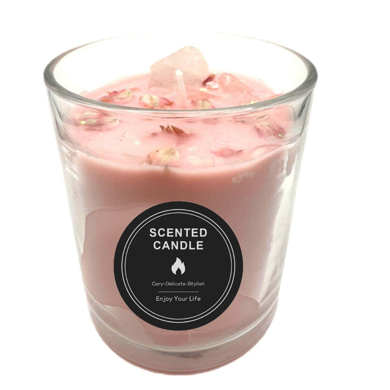 Scented red Wine Chocolate Candle