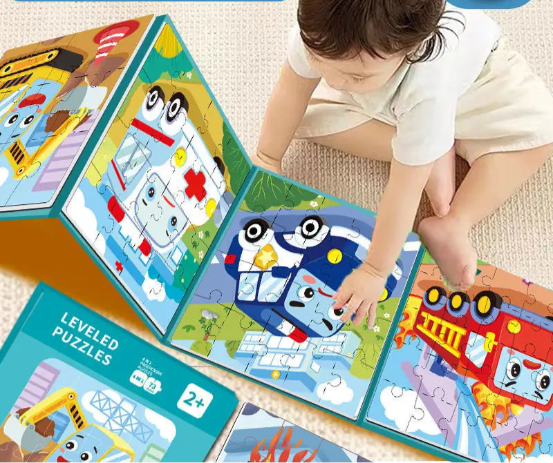 Magnetic Kids Puzzle Board 3-6 Years Old