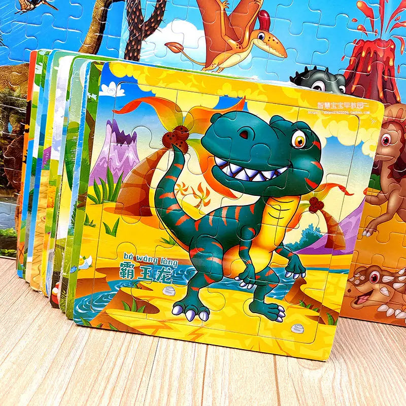 Dinosaur 16-Piece Jigsaw Puzzle 3-6 years old