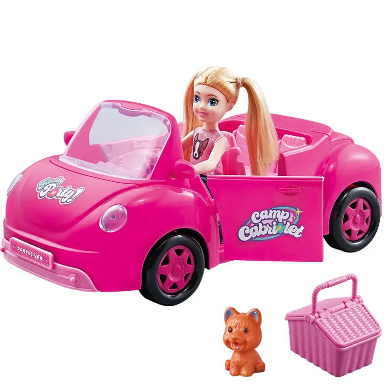 Children's Convertible Playhouse Car Toy