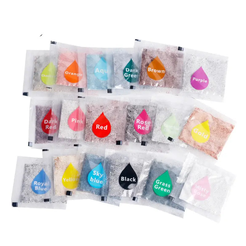 Tie-dye dye DIY 8 color set box kids