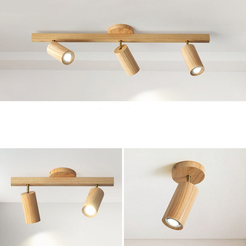 Modern Minimalist Log Potlights