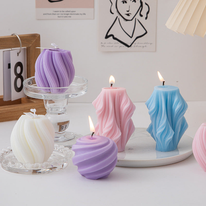 Creative Geometric Scented Candle