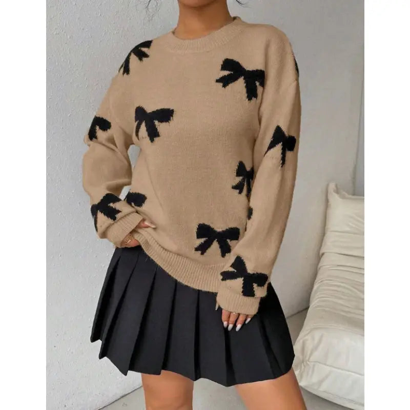 Bow Pullover Sweater