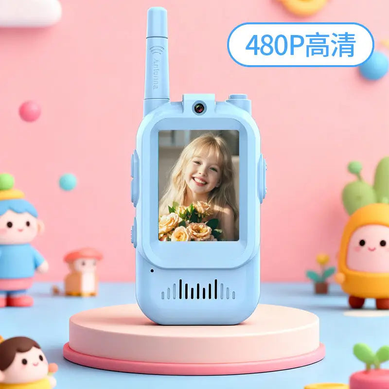 Kids Video Walkie-Talkie Boys Girls Toy Phone Walkie-Talkie Charging Wireless Kids Walkie-Talkie Gifts