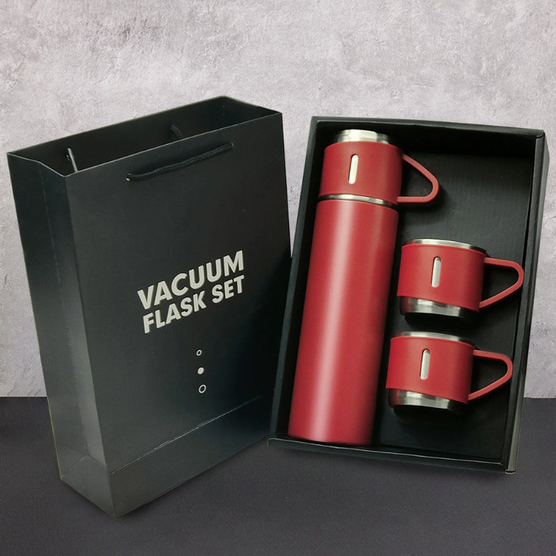 Stainless Steel Thermos Cup Set