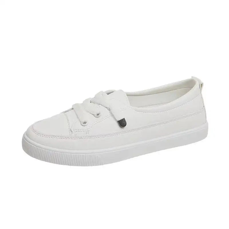 Casual Pu Leather Sneakers - sleek-selections