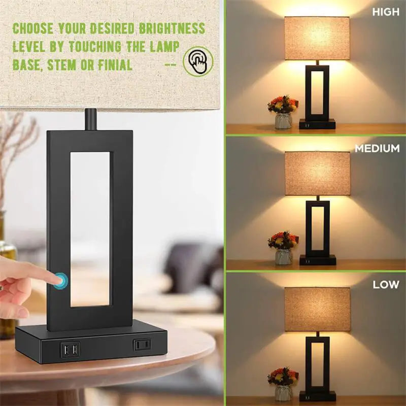 USB Charging Touch Dimming LED Lamp - sleek-selections