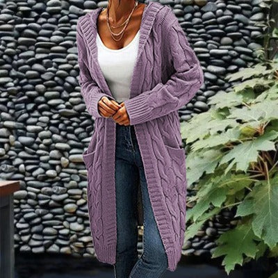 Mid-length Cardigan Sweater - Stylish & Comfortable Fashion