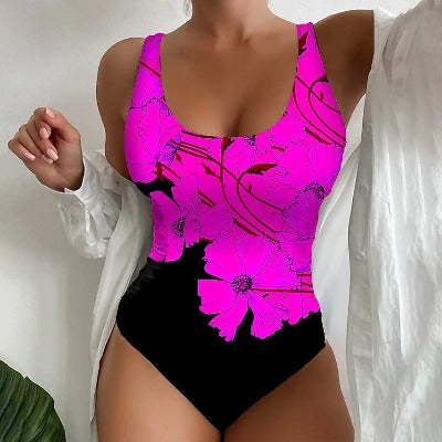 Women's 3D Printed  One-piece Swimsuit