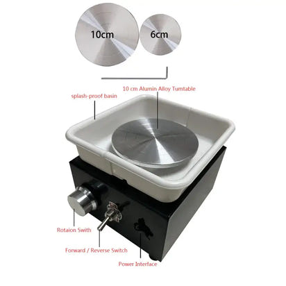 Children Mini Pottery Electric Wheel