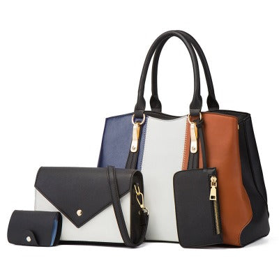 multi color handbag set