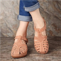 Sandalias de plataforma con tacón de cuña