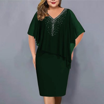 Rhinestone Party Dress - Dazzling Styles in 5 Colors