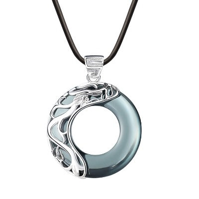 S925 Round Sterling Silver Necklace