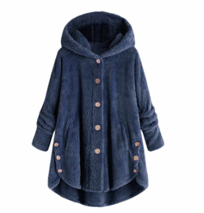 Women's Cozy Double-Faced Plush Sweater Coat for Style