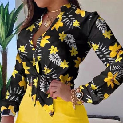 Light Floral Blouse