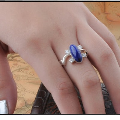 S925 Silver Lady Pinky Index Finger Ring