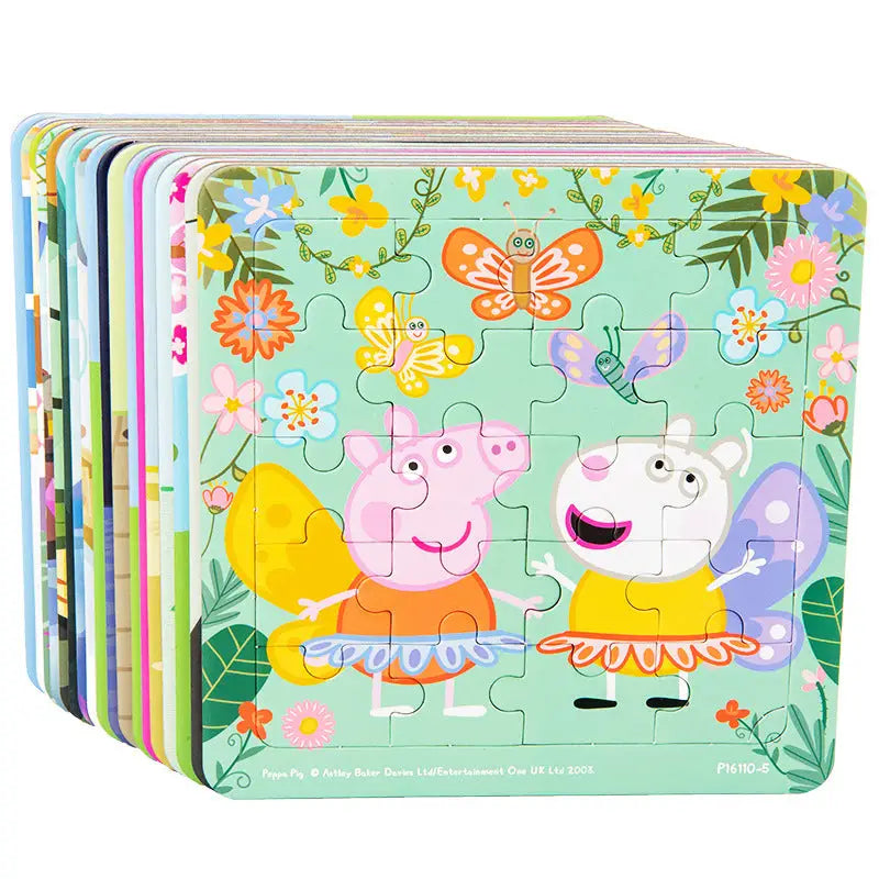 Puzzles For Young Children 1-2-3-4-5-6 years
