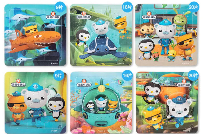 Puzzles For Young Children 1-2-3-4-5-6 years