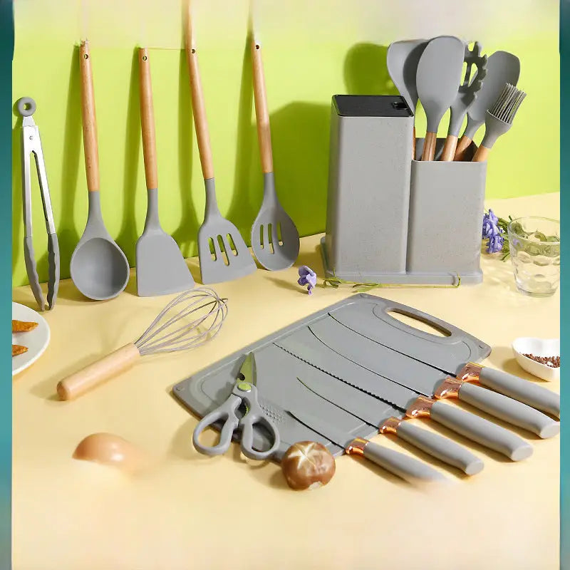 Kitchen utensil set.