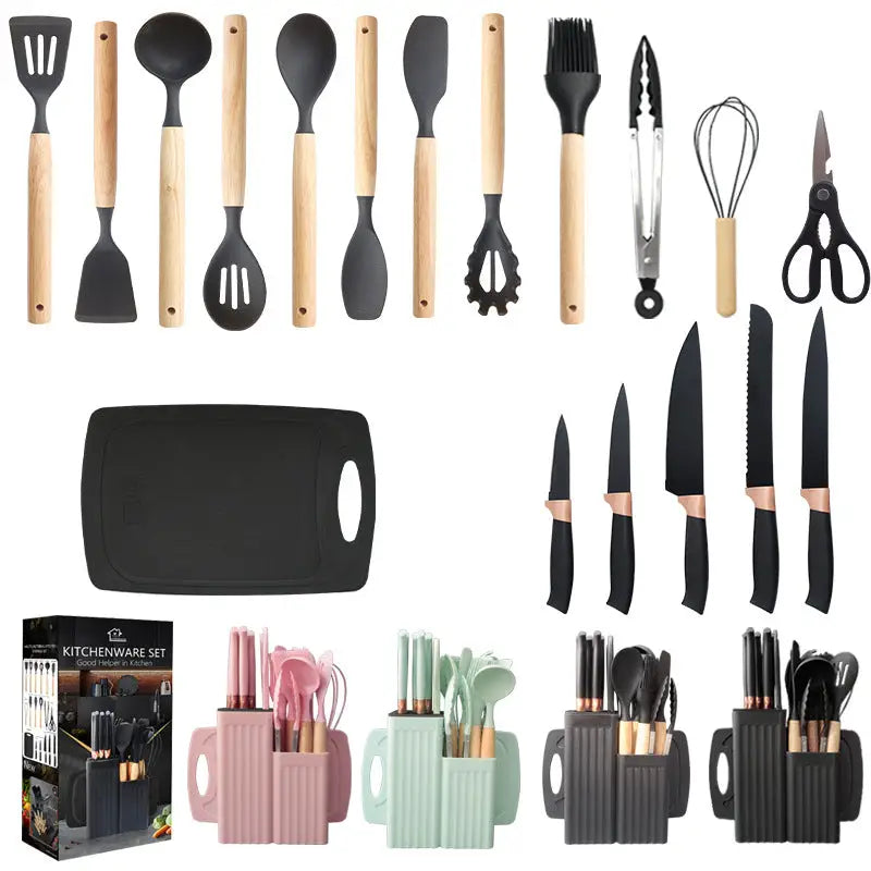 Kitchen utensil set.