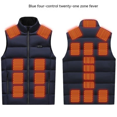 Smart Self-heating Vest USB Constant Temperature