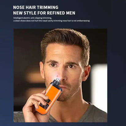 Orange nose hair trimmer.
