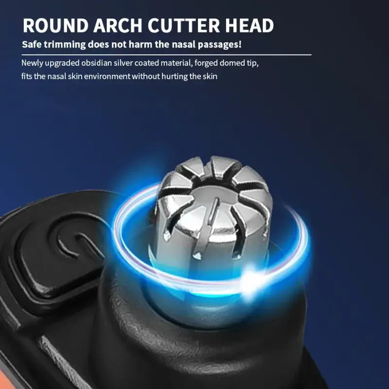 Nose hair trimmer head.