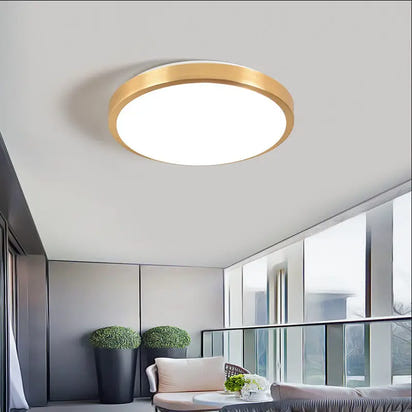 Round Aluminum LED Ceiling Lights - sleek-selections