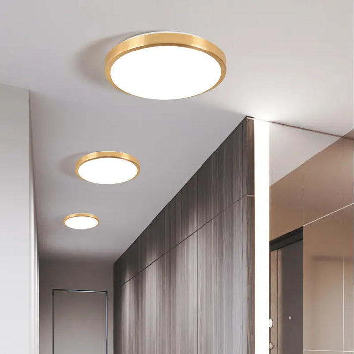 Round Aluminum LED Ceiling Lights - sleek-selections