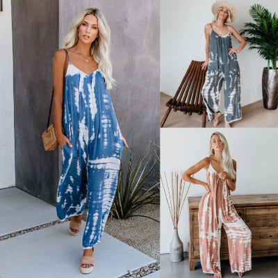 Tie-dye Jumpsuit