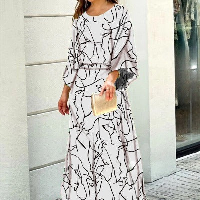 Women's Printed Skirt Set