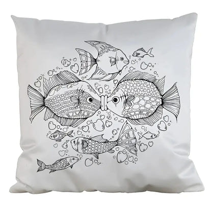 DIY Paint Your Pillow Case