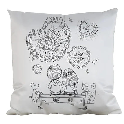 DIY Paint Your Pillow Case