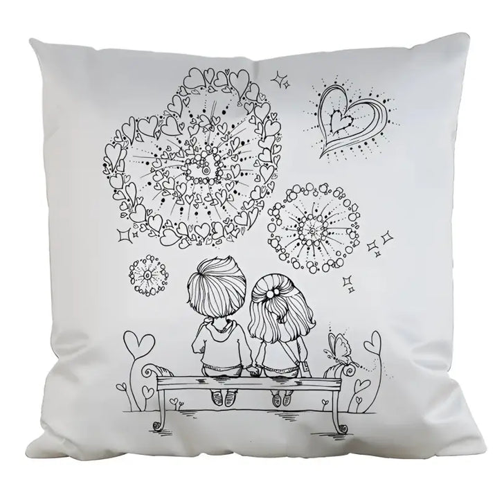 DIY Paint Your Pillow Case