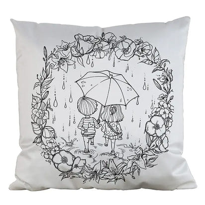 DIY Paint Your Pillow Case