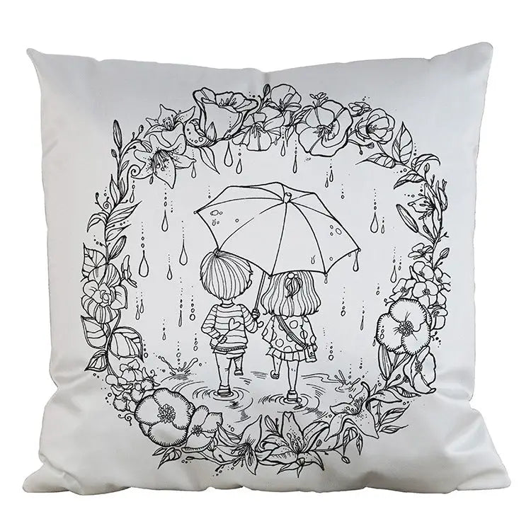 DIY Paint Your Pillow Case