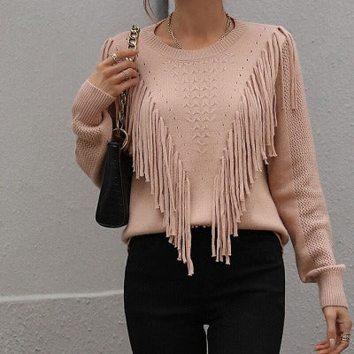 Tassel Sweater - Chic Women's Style for Every Occasion