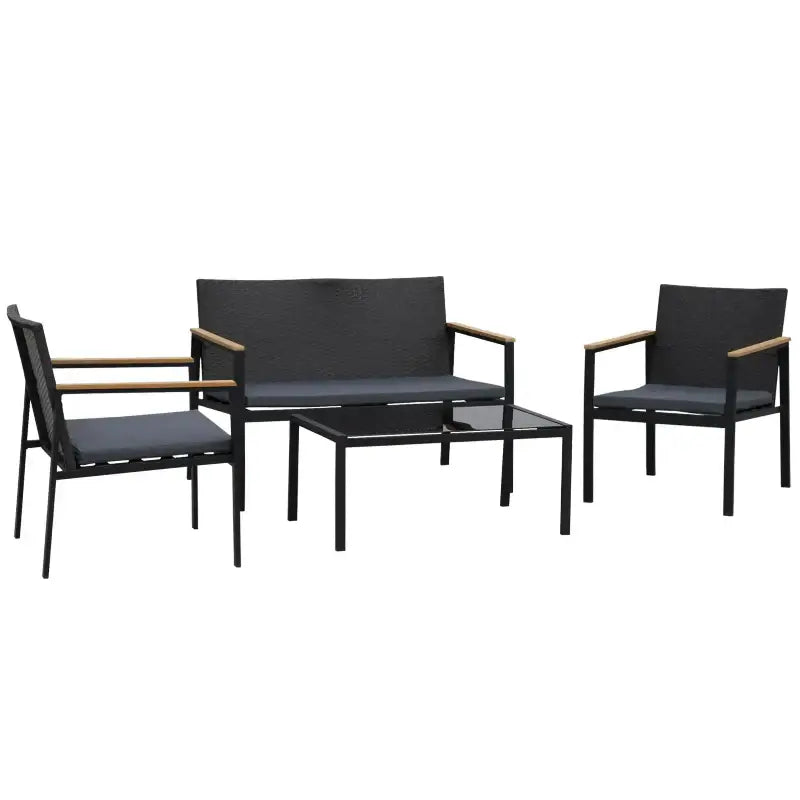 Outdoor furniture set.