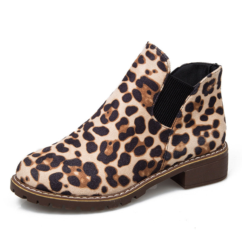 Leopard print  women's shoes