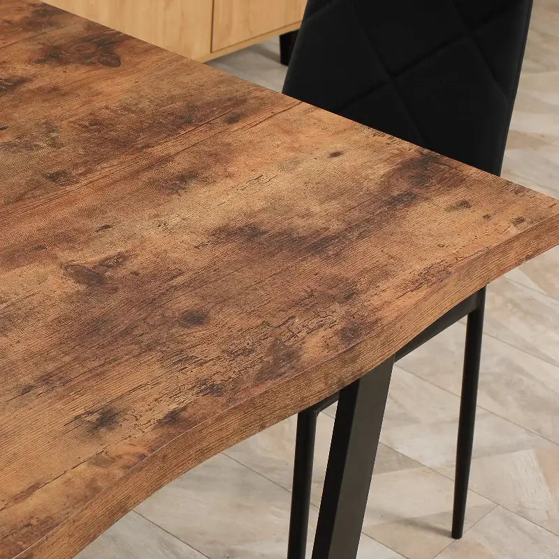 Industrial Kitchen Table - sleek-selections