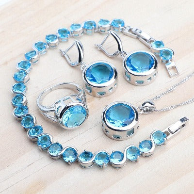  Sterling Silver Jewelry Set