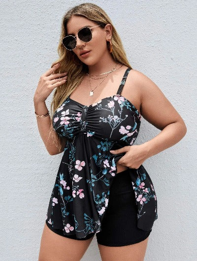 Women's Floral One piece Swimsuit