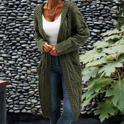 Mid-length Cardigan Sweater - Stylish & Comfortable Fashion