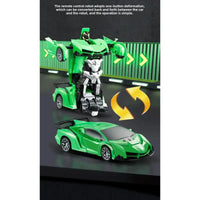 One-Touch Transformable Rechargeable Remote Control Car