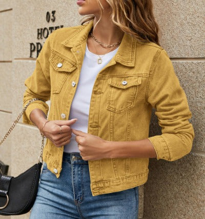 Denim Jacket - Stylish Women's Denim Outerwear