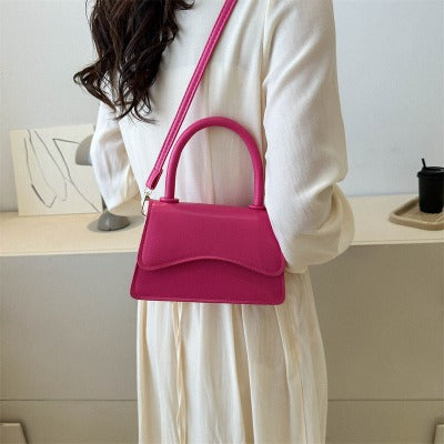 Simple Solid Color  Messenger Bag/Purse