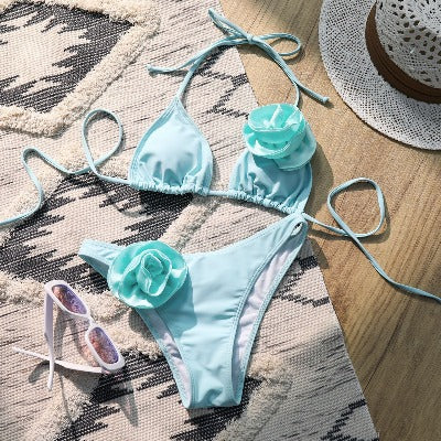 Three-dimensional Flower Bikini