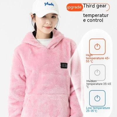 Smart Heating Cotton-padded Warm Jacket for Ultimate Comfort